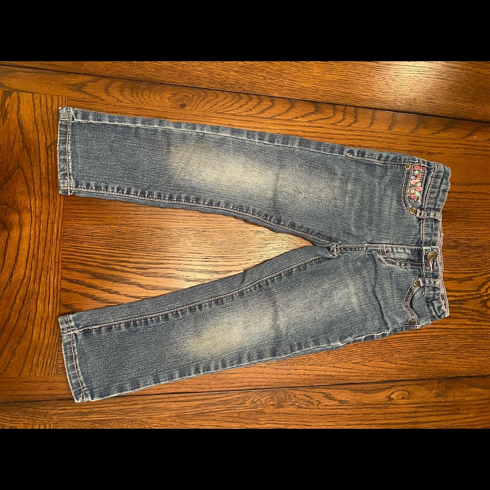 Very Stylish Sequined Denim Jeans